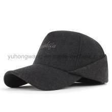 Теплая зимняя спортивная шапка, бейсбольная кепка с ухом